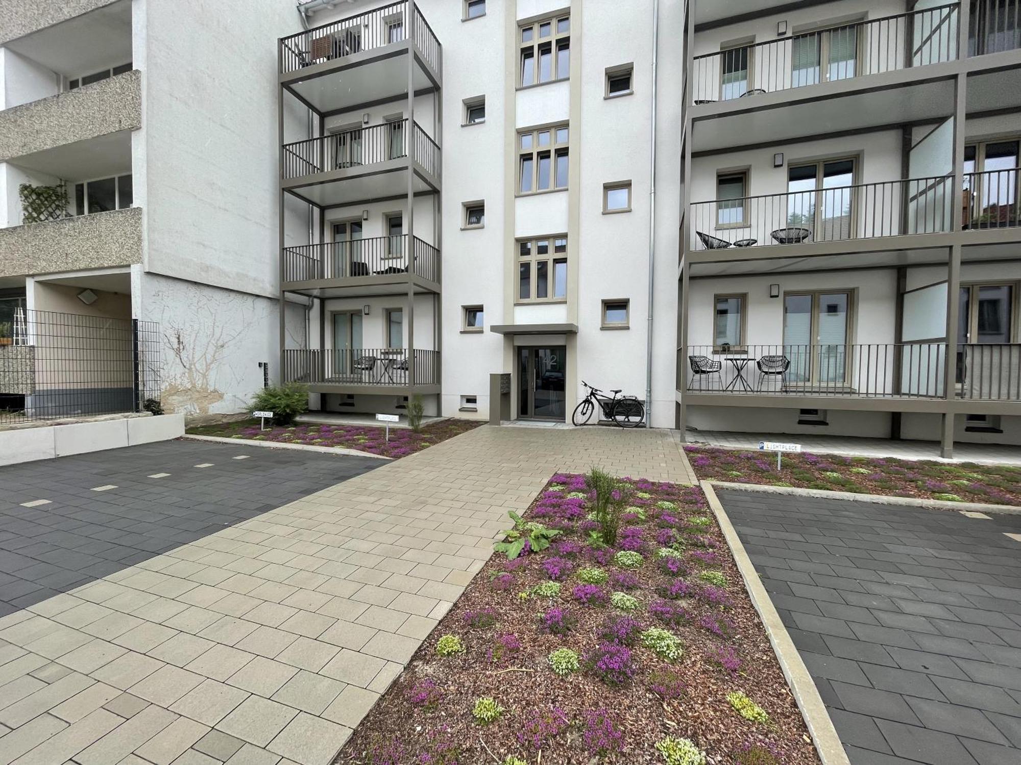 Lightplace - Innenstadt - Kaffeevollautomat - Balkon Zur Oker - Boxspringbett Braunschweig Eksteriør billede